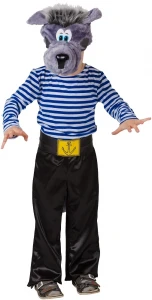 Карнавальный костюм Волк «Моряк» детский