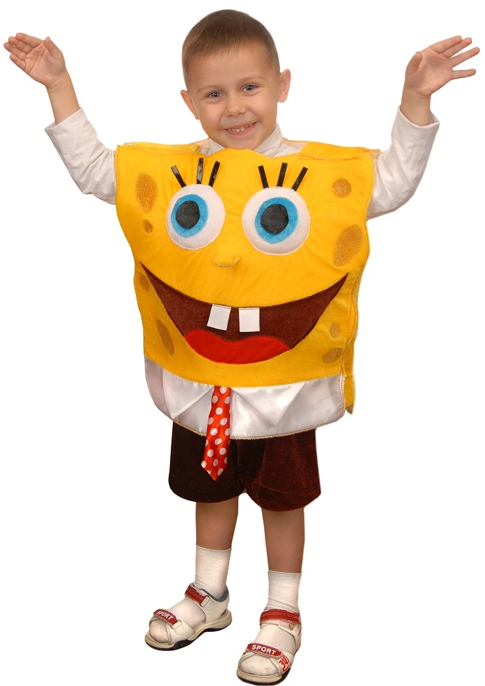 Карнавальный костюм «Губка Боб» детский