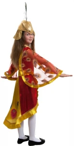 Карнавальный костюм «Жар-птица» детский