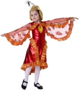 Карнавальный костюм «Жар-птица» детский
