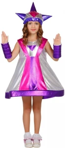 Маскарадный костюм «Инопланетянка» для девочек