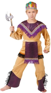 Маскарадный костюм «Индеец» детский