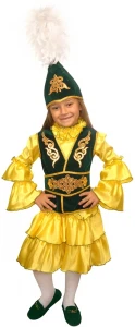 Детский Национальный костюм «Казахский» для девочек