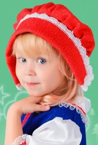 Карнавальный костюм Красная шапочка «Яна» для девочек