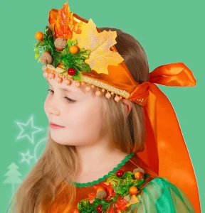 Карнавальный костюм «Осень» для девочек