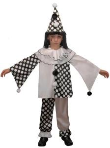 Маскарадный костюм «Пьеро» для мальчиков