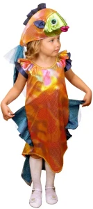 Карнавальный костюм «Рыбка» для девочек