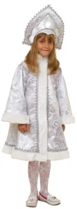 Карнавальный костюм «Снегурочка» для девочек