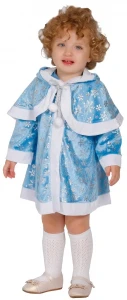 Карнавальный костюм «Снегурочка-Малышка» для девочек