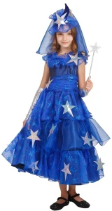 Карнавальный костюм Фея «Звездная» для девочек
