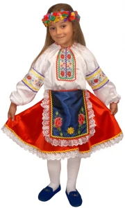 Детский Национальный костюм «Украинский» для девочек