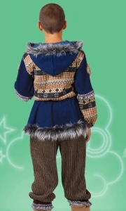 Детский Национальный костюм «Эскимос» для мальчиков
