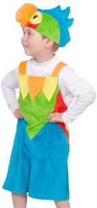 Карнавальный костюм «Попугай» для мальчиков и девочек