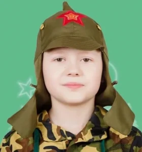 Детская «Будёновка» солдатская