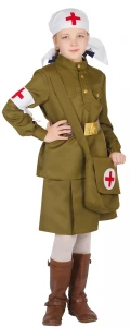 Детский Военный набор «Санитарка» для девочек
