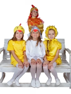 Маскарадный костюм «Курочка» для девочек