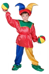 Детский костюм «Петрушка» для мальчиков