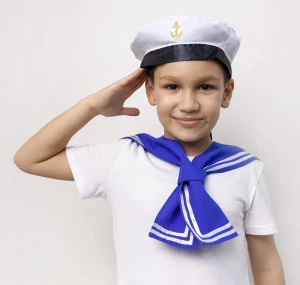 Набор «Бескозырка и гюйс моряка» для детей