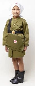 Детский костюм Военная «Медсестра»