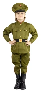 Детский Военный костюм «Командир» для мальчиков