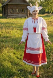 Карнавальный костюм Коза «Сказочная» женский