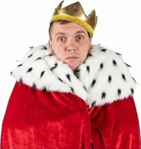 Маскарадный костюм «Король» для взрослых
