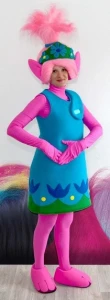 Аниматорский костюм Тролль «Розочка» женский