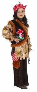 Карнавальный костюм «Баба-Яга» детский