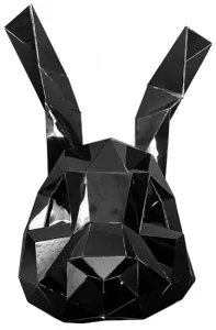 Зеркальный головной убор «Кролик»