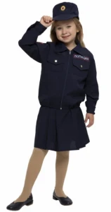 Детский маскарадный костюм «Полицейская» для девочек