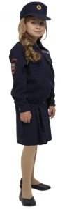 Детский маскарадный костюм «Полицейская» для девочек