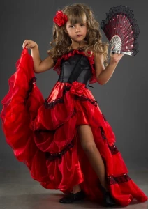 Карнавальный костюм Испанка «Кармен» для девочек