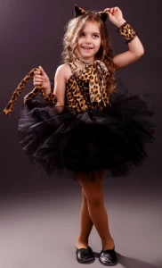 Карнавальный костюм «Леопард» для девочки