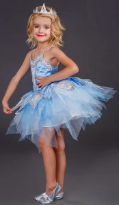 Карнавальный костюм «Льдинка» для девочки