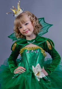 Карнавальный костюм «Лягушка» для девочки