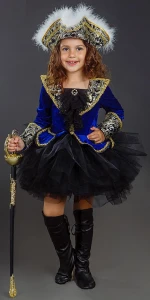 Детский карнавальный костюм «Пиратка» для девочки