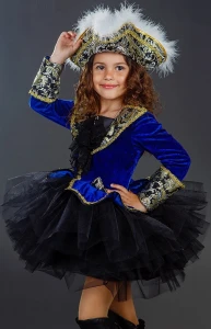 Детский карнавальный костюм «Пиратка» для девочки