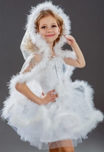 Новогодний костюм «Снежинка» для девочки
