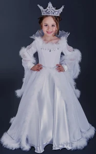 Карнавальный костюм «Снежная Королева» для девочки