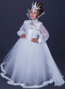 Новогодний костюм «Снежная Королева» для девочки