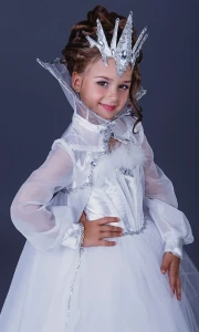 Новогодний костюм «Снежная Королева» для девочки