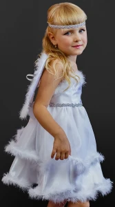 Карнавальный костюм «Ангел» для девочки