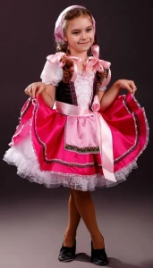 Карнавальный национальный костюм «Баварка» для девочки