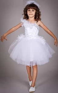 Карнавальный костюм «Белый Лебедь» для девочки