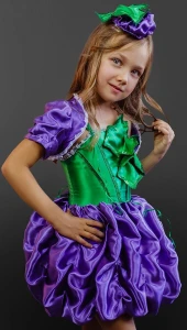 Карнавальный костюм «Виноград» для девочки