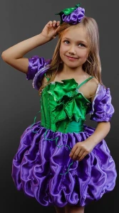 Карнавальный костюм «Виноград» для девочки