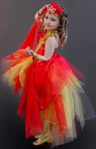 Карнавальный костюм «Жар-Птица» для девочки