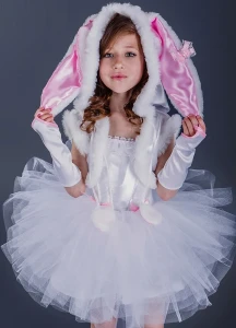 Карнавальный костюм «Зайчик» для девочки
