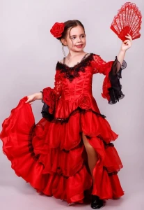 Национальный костюм Испанка «Кармен» для девочки