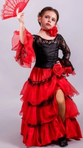 Карнавальный костюм «Испанка» для девочки
